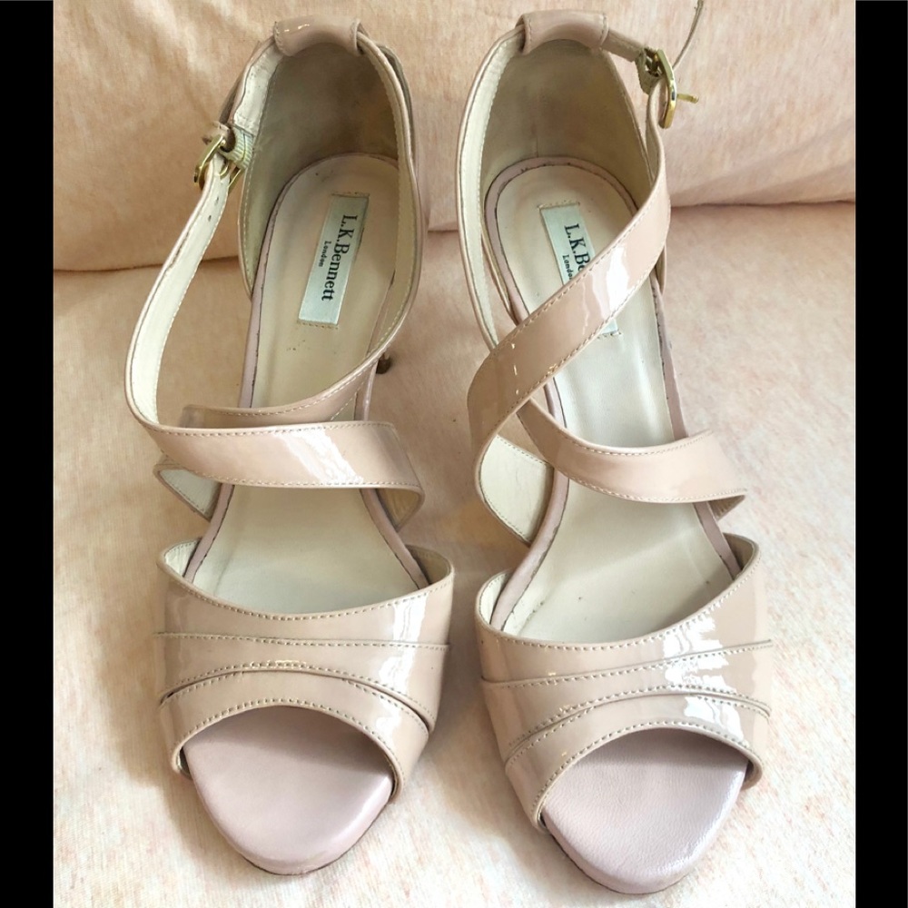 LK Bennett criss cross sandals